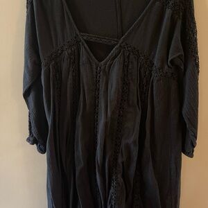 American Eagle Outfitters Black Mini Dress